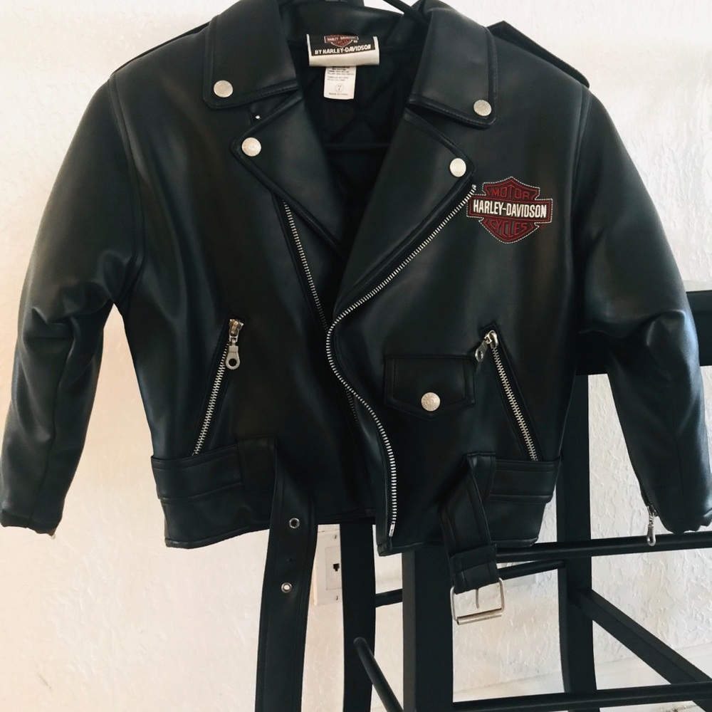 NEW HARLEY DAVIDSON KIDS JACKET SZ 7